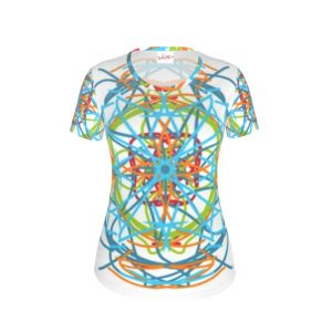 Wheels within Wheels" Ladies Top